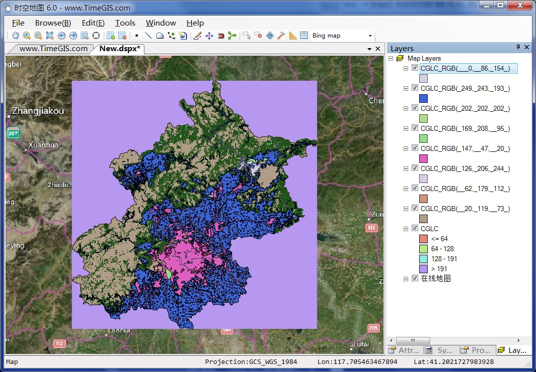arcgis绘制人口空间分布变化_中国人口增长率变化图(3)